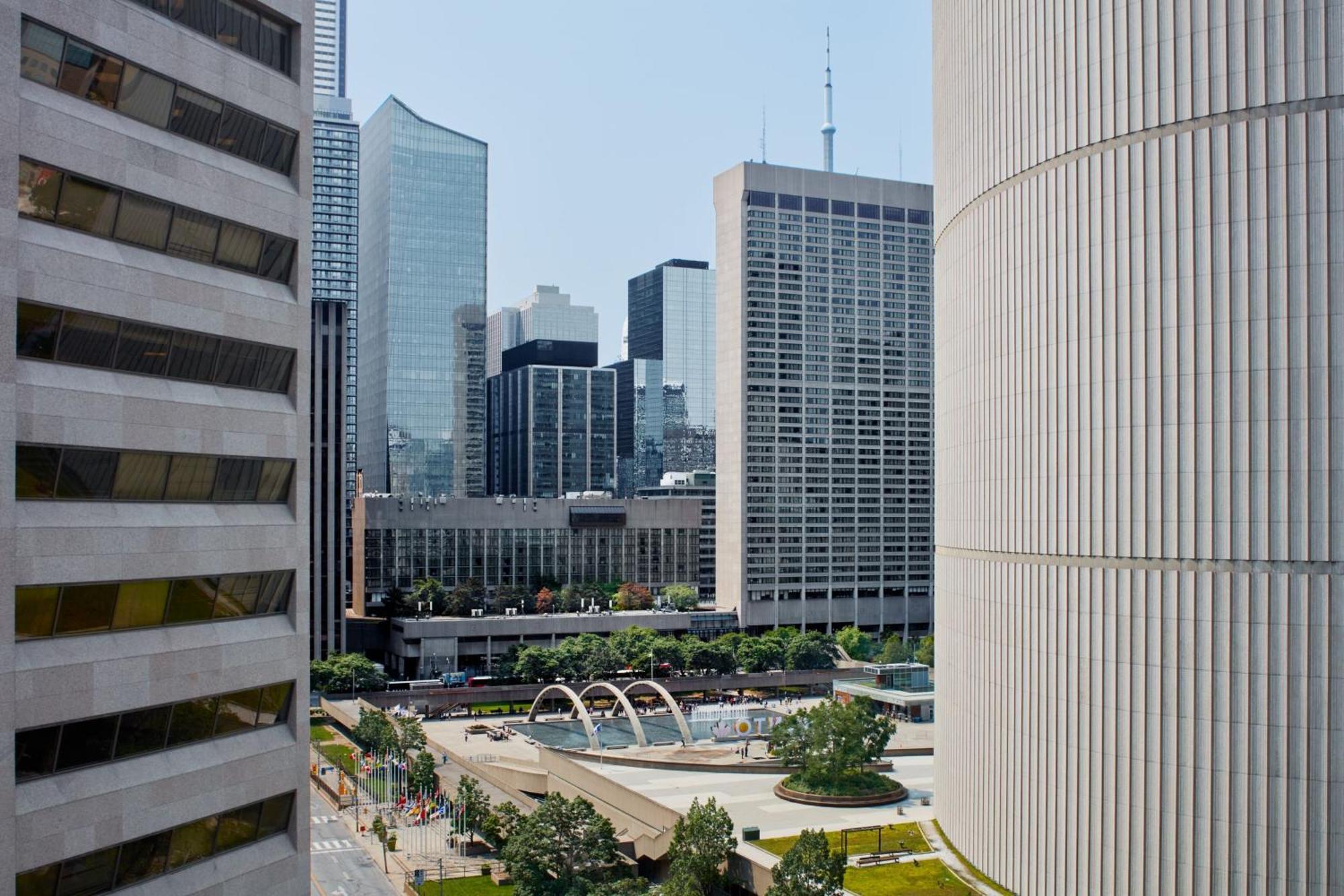 Marriott Downtown At Cf Toronto Eaton Centre Hotell Exteriör bild